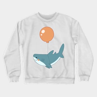 Shark and balloon Crewneck Sweatshirt